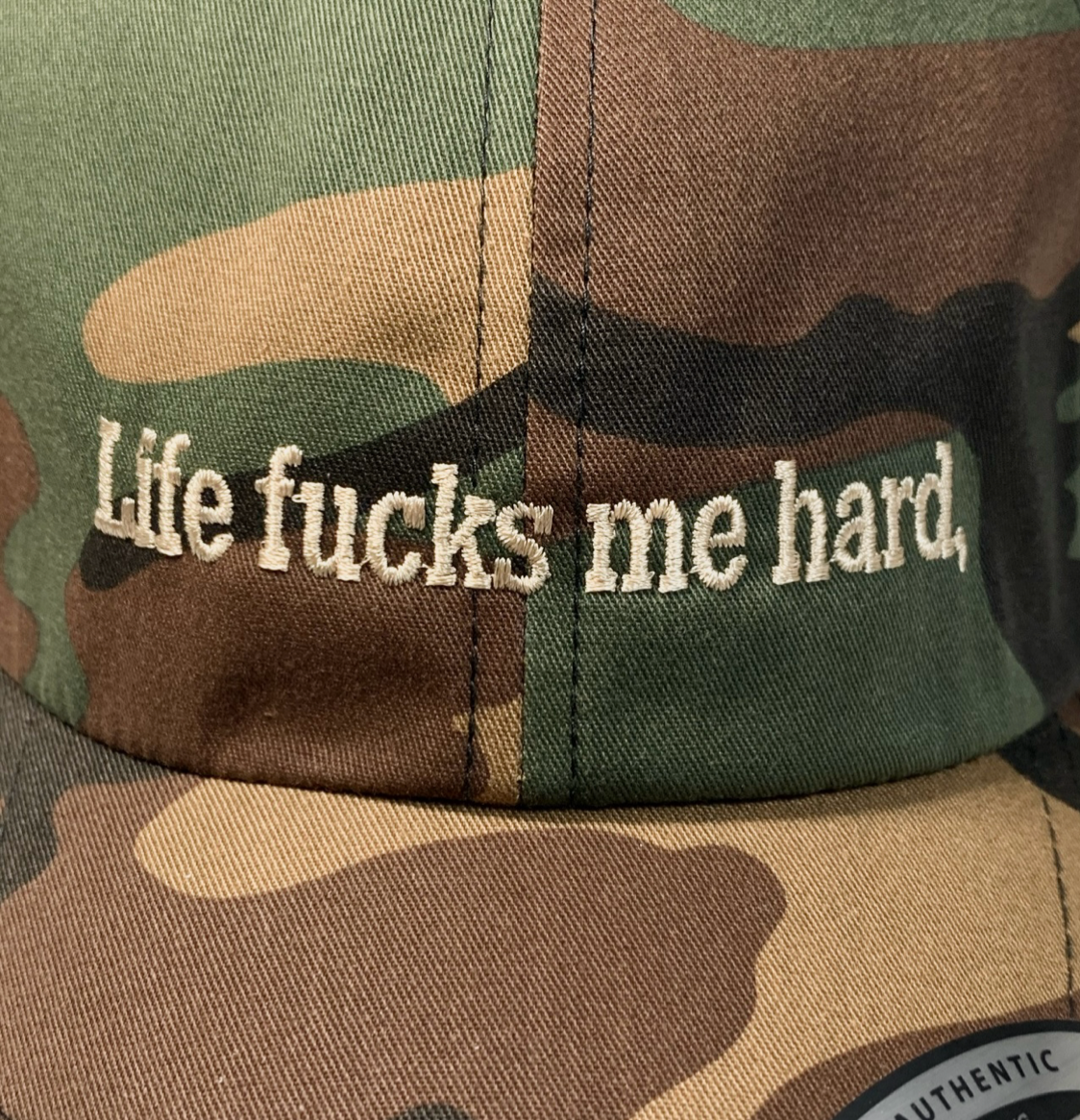 “ Life fxxks me hard” Cap